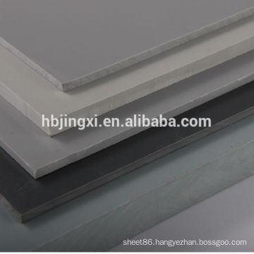 Gray Hard PVC Sheets for chemical tanks